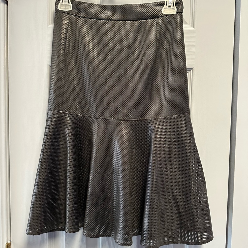 Chic Black A-Line Skirt